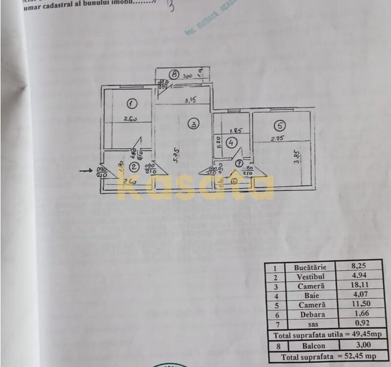 Iancului, oportunitate, apartament 2 camere, bloc 1983